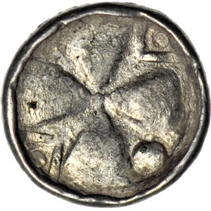 RR-, Cross denarius XIw, pastoral/Maltese cross, circle and 2 wedges, CNG does not note