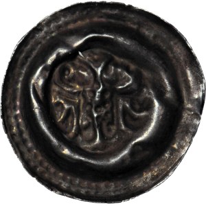 RR-, Sliezsko, Vroclav, Žigmund 1419- 1437, Brakteat, orol v šnúrovom orámovaní, vzácne