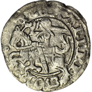 RR-, Alexander Jagiellonian, Half-penny with Gothic-Renaissance inscription