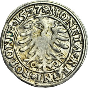 Zygmunt I Stary, Grosz 1527, Kraków, piękny