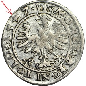 Sigismund I the Old, Grosz 1547(reversed 4), Cracow, Romanczyk RRR