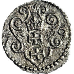 RR-, Stefan Batory, Denar Gdansk 1579