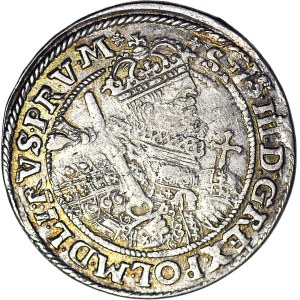 RRR-, Zikmund III Vasa, Ort 1622, panovník s korunou na očích