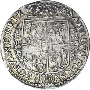RRR-, Zikmund III Vasa, Ort 1622, panovník s korunou na očích