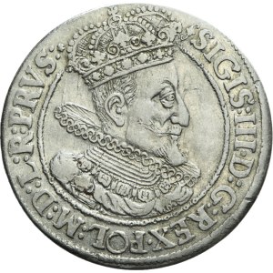 Zygmunt III Waza, Ort 1615, Gdańsk S-A, nowy typ popiersia