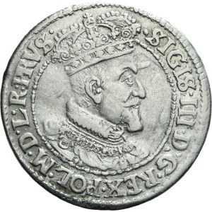 Sigismund III Vasa, Ort 1621, Gdansk, rarer vintage