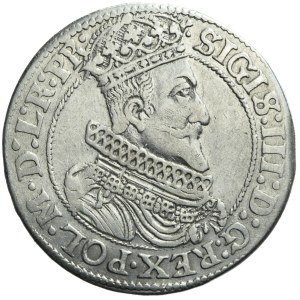 Zikmund III Vasa, Ort 1623 Gdaňsk PR, DATUM V OTOKU, velmi vzácné