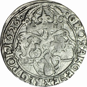 RR-, Sigismund III Vasa, Sixpence 1626, GROSS pierced on SIGIS