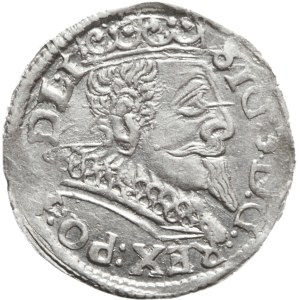 Sigismund III Vasa, Trojak 1597/6, Poznań, rare