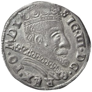 Sigismund III Vasa, Trojak 1599, Vilnius, Swan, rare