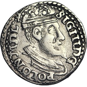 RR-, Sigismund III Vasa, Trojak 1600, Olkusz, no R, Iger does not note
