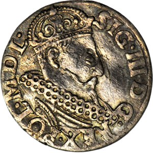 Sigismund III Vasa, Trojak 1620, Cracow, glossy