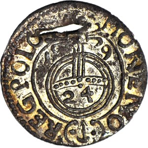 RR-, Sigismund III Vasa, Half-track 1619, period forgery