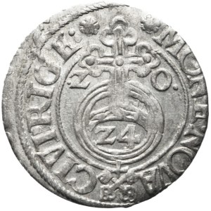 Zikmund III Vasa, Poloviční stopa 1620, Riga, T.2mk, R3, krásný