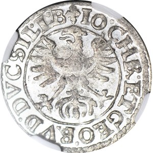 Schlesien, Herzogtum Legnicko-Brzesko-Wołowskie, 3 Krajcars 1618, Zloty Stok, gemünzt