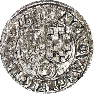 Schlesien, Herzogtum Legnicko-Brzesko-Wołowskie, 3 Krajcars 1618, Zloty Stok, gemünzt