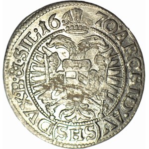 Schlesien, Leopold I., 3 krajcars 1670 Wrocław, geprägt