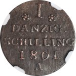 Free City of Gdansk, Shelag 1801, circular, beautiful