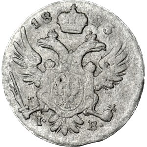Kingdom of Poland, Alexander I, 5 groszy 1823 IB, rare