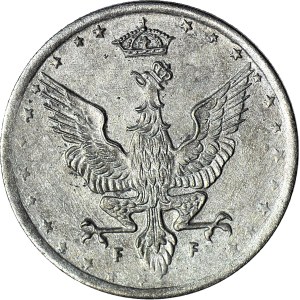 Regno di Polonia, 20 fenig 1918, coniata
