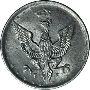 Regno di Polonia, 10 fenig 1917, coniata