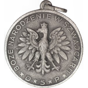 Polish Armed Forces in the West 1943, 40mm Medal, Christmas in Switzerland
