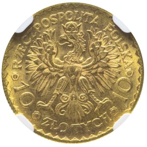 10 zlotych 1925, Boleslaw the Brave, minted