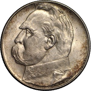 10 zlotys 1936, Pilsudski, minted