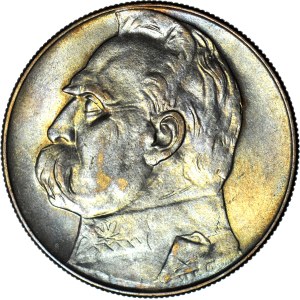 10 złotych 1936, Piłsudski, mennicza, piękny