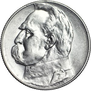 5 zloty 1936, Piłsudski