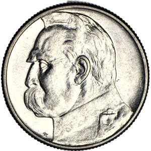 2 zlote 1934, Pilsudski, minted