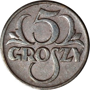 5 groszy 1928, okołomennicze