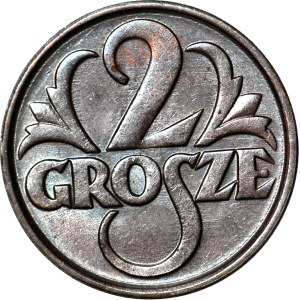 RR-, 2 groschen 1928, STEMPLACE BREAKING