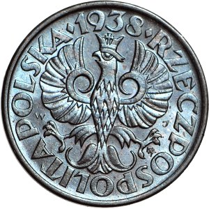 2 pennies 1938, neufs