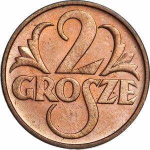 2 pennies 1939, mint red