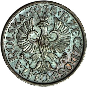 1 penny 1938, minted