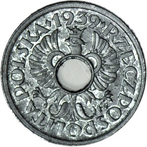 5 pennies 1939, Occupation, minted