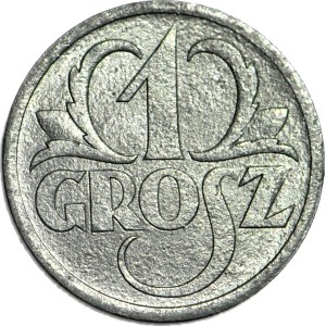 1 penny 1939, Occupazione, zecca, ombra chiara