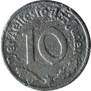 RR-, Getto, 10 fenigów 1942, próbne