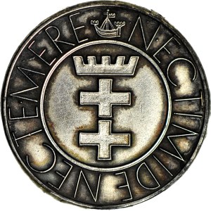 Danzig, Medal, Freie und hansestadt Danzig, SILVER