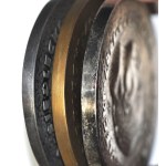 RRR-, Medal 1968, Adam Grzymała-Siedlecki 1876-1967, SREBRO 223g.