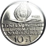10 złotych 1973, 200-lat KEN, PRÓBA, NIKIEL, PROOFLIKE!
