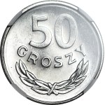 50 groszy 1986, menthe