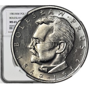 10 zlotych 1981, B. Prus, mint