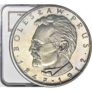 10 zlotych 1981, B. Prus, mint