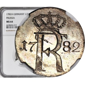 Nemecko, Prusko, Fridrich II, 1/24 toliara 1782 A, razené