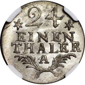 Nemecko, Prusko, Fridrich II, 1/24 toliara 1782 A, razené