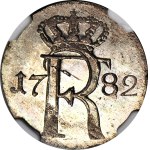 Nemecko, Prusko, Fridrich II, 1/24 toliara 1782 A, razené