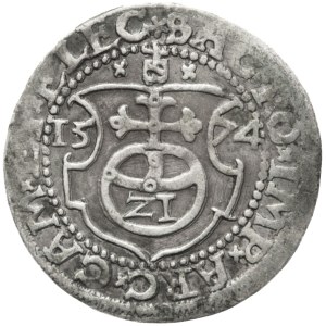 Brandenburg Prussia, Johan Georg, Grosz 1574 (1/21 thaler) Berlin