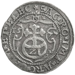 Brandenburg Prussia, Johan Georg, 1577 penny (1/21 thaler) Berlin, BRAND